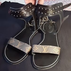 GENUINE Louis Vuitton Sandals-LIKE NEW!
